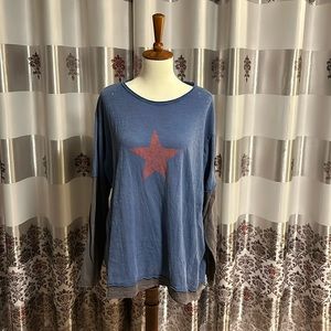 MAGNOLIA PEARL Star long sleeve tee